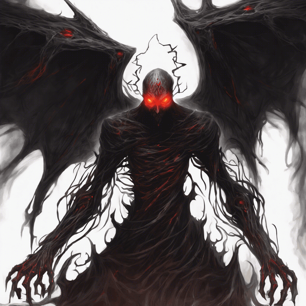 The Soul Drainer is a sinister entity that appears as a shadowy figure with glowing red eyes, exuding an aura of dread and despair. Its presence sends chills down the spine, draining the warmth and joy from the surroundings.