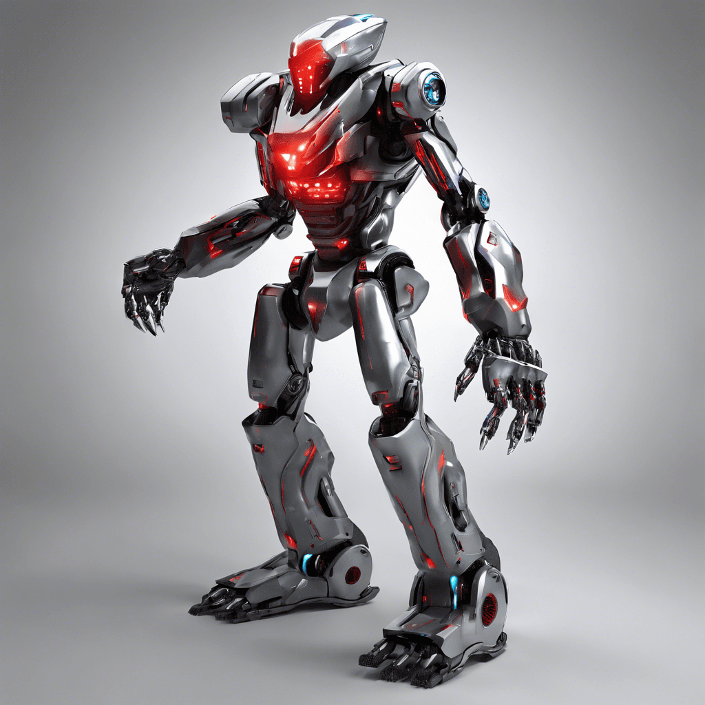 The Xenon Slicer is a sleek, metallic humanoid robot with razor-sharp limbs designed for slicing through any obstacle in its path. Its glowing red eyes scan the area, ready to attack any intruders with deadly precision.