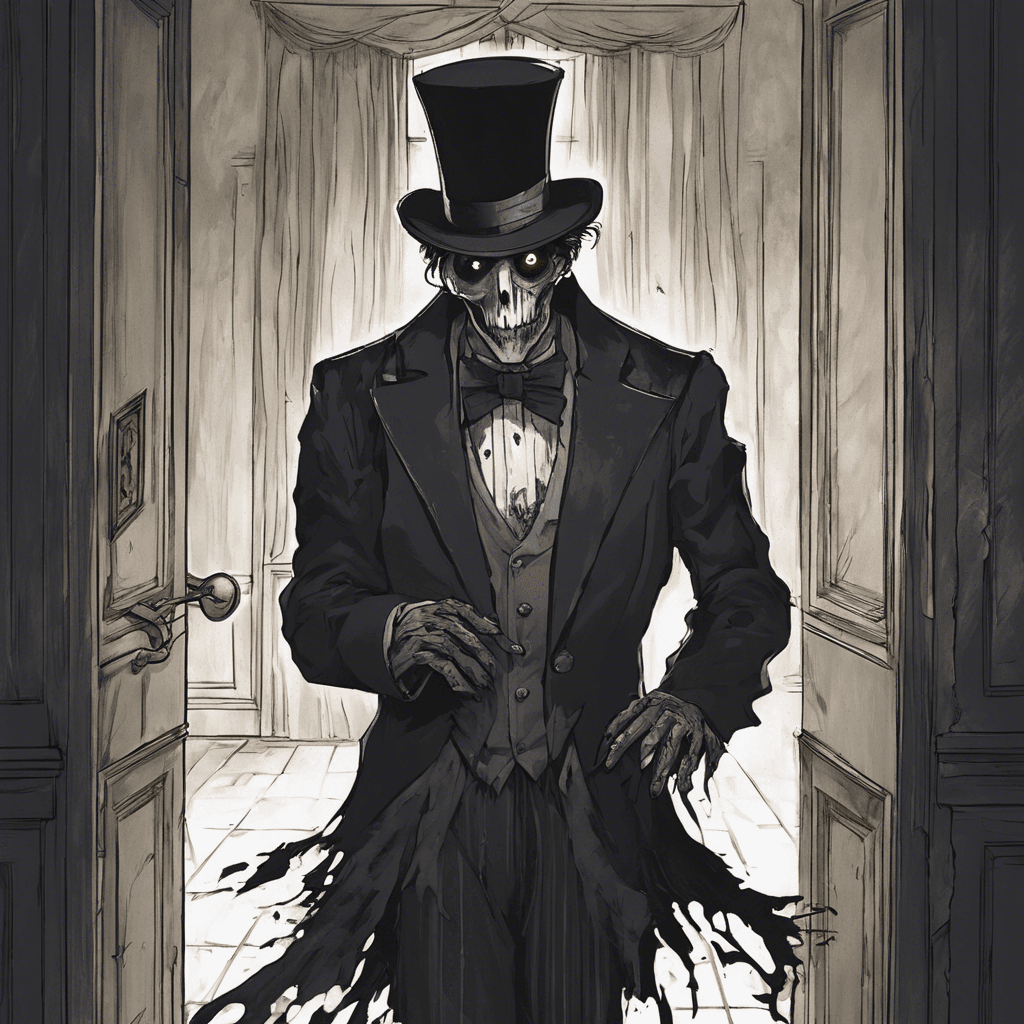 The Phantom Butler is a shadowy figure dressed in tattered servant attire, with empty eye sockets exuding a faint, eerie glow. It moves silently and swiftly, appearing and disappearing at will within the corridors of Blackwood Mansion. Its presence chills the air and sends shivers down your spine.