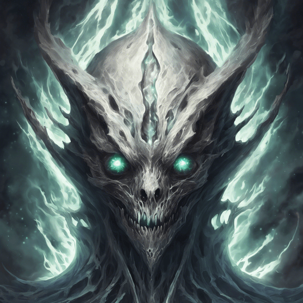 A formless specter that shimmers with dark energy, its eyes are glowing pits of malevolence.