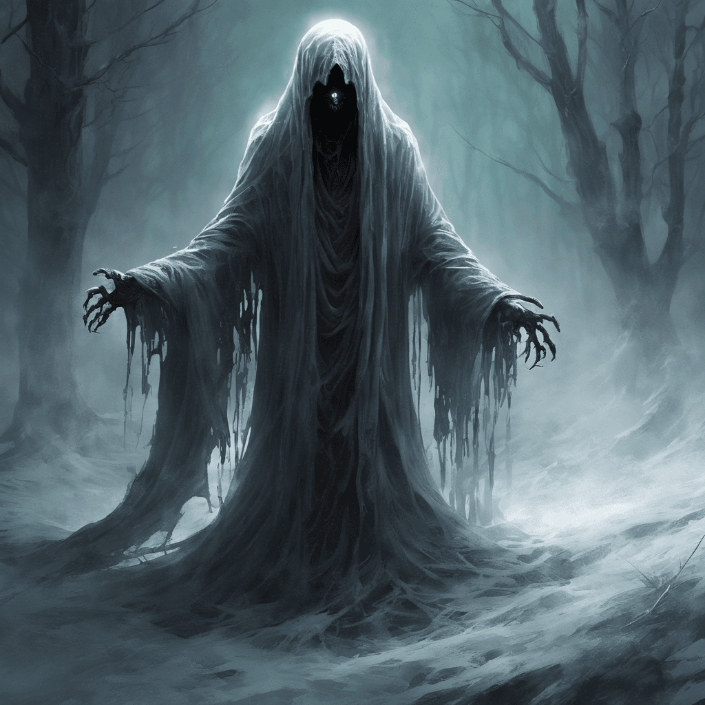 A spectral figure draped in tattered robes, emanating an icy chill. Its eyes glow with malice and its eerie wail sends shivers down your spine. The Wraith of the Forgotten appears to be a lost soul seeking vengeance from the living.