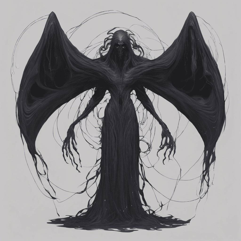 The Void Wraith is an ethereal being, shrouded in dark energy that ripples and warps the fabric of space around it. Its existence seems to defy the laws of physics, with tendrils of energy extending from its form, ready to strike at any moment.