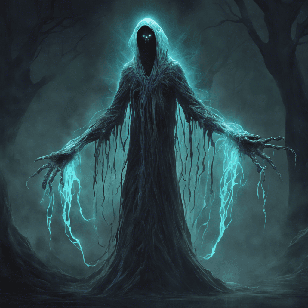 The Void Wraith is a spectral entity from another dimension, its form constantly shifting and warping as it moves. It emanates a cold, eerie glow that sends shivers down your spine.