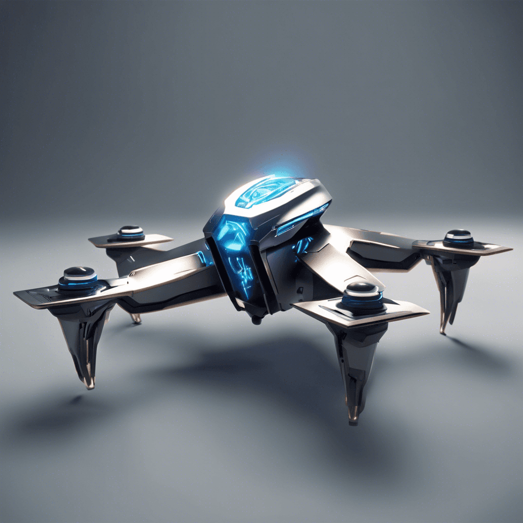 A small, agile drone equipped with sharp blades and advanced hacking capabilities. Its sleek, metallic body is adorned with glowing cybernetic enhancements, allowing it to move with incredible speed and precision.