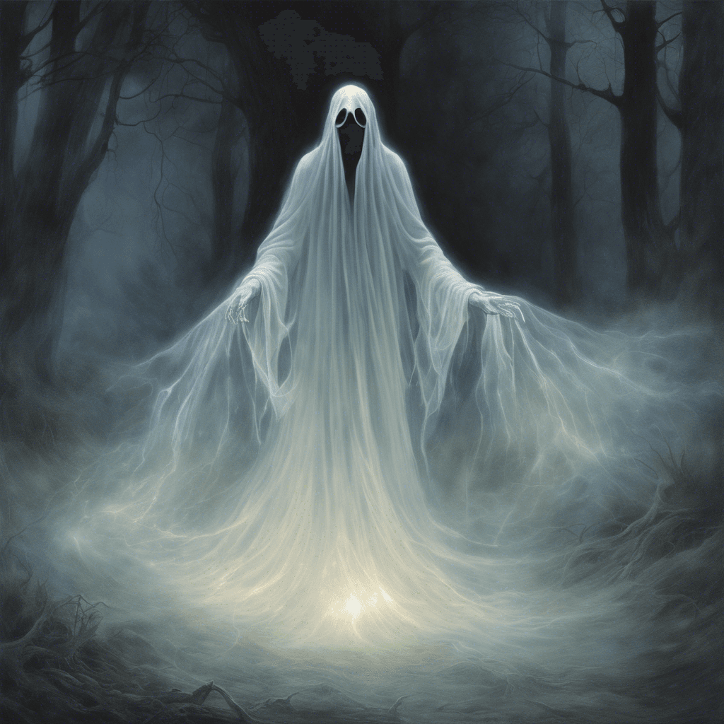 The Spectral Drifter is a ghostly figure that seems to shimmer in and out of existence, leaving a trail of ethereal mist in its wake. Its eyes glow with a haunting light, and its presence chills the air around it. It appears to be a being caught between dimensions, seeking to disrupt the fabric of reality.