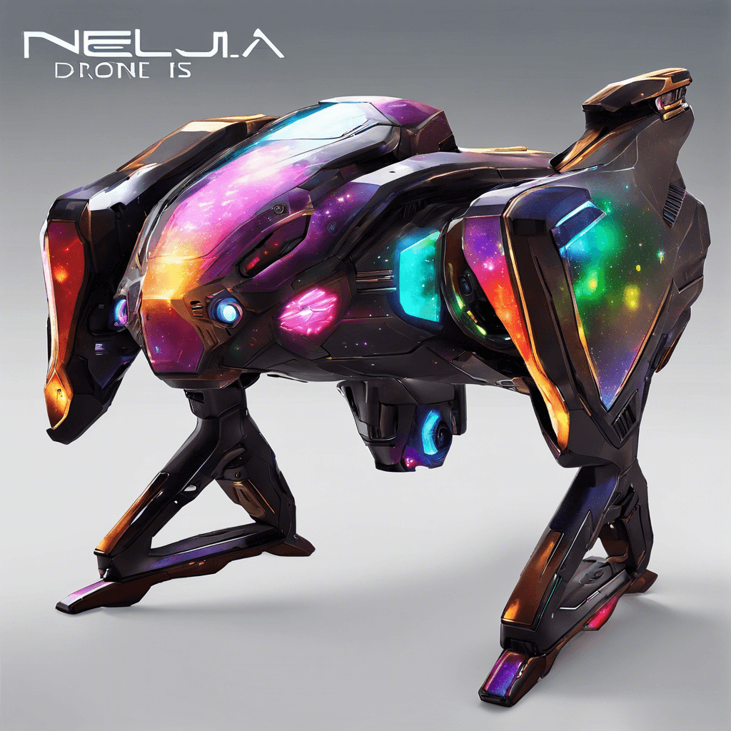 The Nebula Drone is a sleek and agile robotic enemy, equipped with advanced camouflage technology that allows it to blend seamlessly into the background of space. Its metallic armor glimmers with a mesmerizing array of colors, reflecting the light of nearby stars. The Nebula Drone moves with precision and speed, making it a formidable opponent in battle.