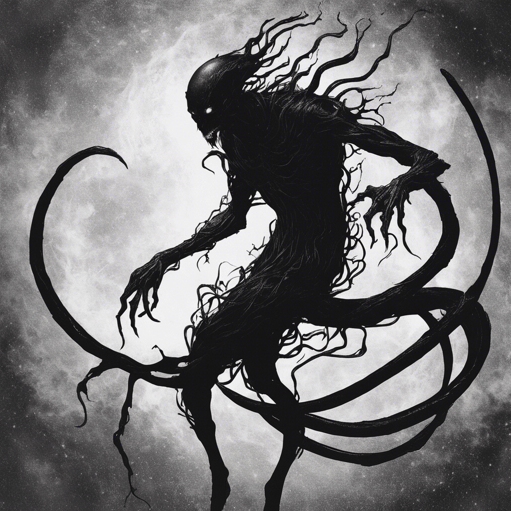 The Void Shadow is a sinister entity that appears as a shifting mass of darkness, with tendrils of dark energy snaking out to strike at its enemies. Its presence instills fear and unease in those who face it, as if it's a manifestation of the emptiness and darkness of the cosmos itself.