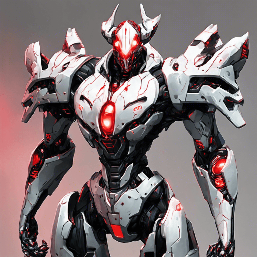 The Codebreaker Sentinel is a sleek, humanoid figure with cybernetic enhancements adorning its body. Its eyes glow with a menacing red light, scanning its surroundings with precision. Sharp metallic claws extend from its fingertips, ready to strike at a moment's notice.