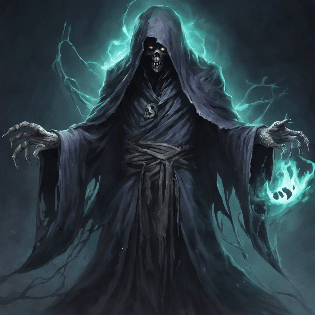 The Soulstealer Specter is a ghastly figure wrapped in tattered robes, with glowing eyes that pierce through the darkness. Its cold touch drains the life force of its victims, leaving them weakened and vulnerable.