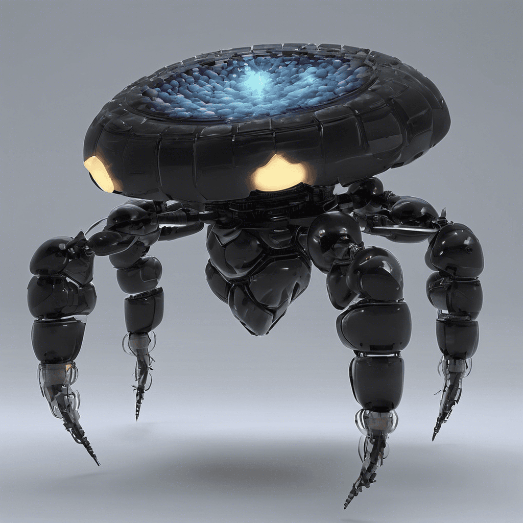 The Nanite Swarm is a cloud of microscopic robots that move in unison, resembling a dark, shifting mass. They emit a faint humming sound as they hover menacingly in the air, capable of disassembling and reassembling matter at will.