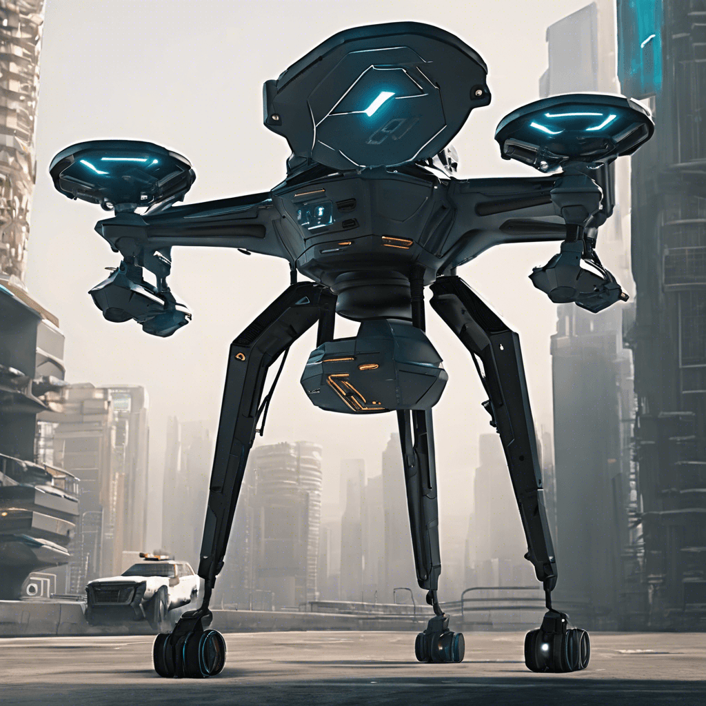 The Cipher Sentinel is a highly advanced security drone designed to patrol and protect key facilities in the cyberpunk world. Its sleek metallic body is equipped with multiple scanning sensors and high-powered energy weapons. It moves with precision and efficiency, ready to eliminate any intruders with deadly force.