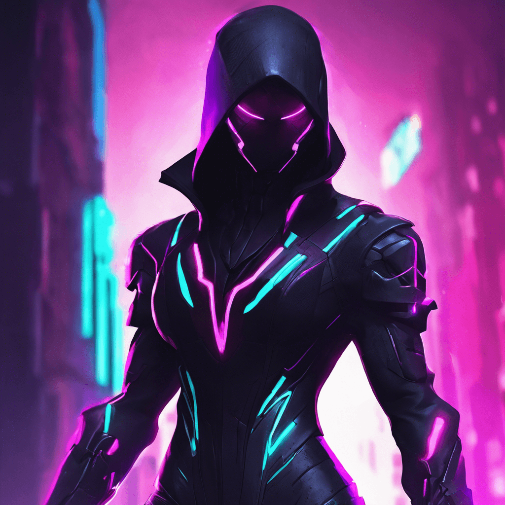 The Neon Shadow Assassin is a sleek figure clad in a form-fitting black suit adorned with neon lights. Their cybernetic enhancements make them virtually invisible in the dark alleys of Neon Nexus, and their sharp reflexes make them deadly adversaries.