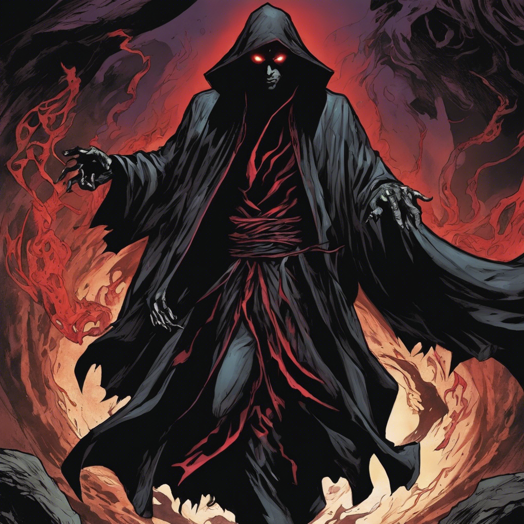 The Shadow Shifter is a mysterious figure clad in dark, flowing robes that seem to blend seamlessly into the shadows. The only visible feature is their glowing red eyes, filled with malice and deceit. They move with uncanny speed and agility, disappearing and reappearing at will.